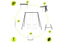 HyperMotion Mamabrum Baby Gym Holz Ozean Montessori mit Anhängern Bild 4