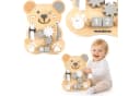 Mamabrum Motorikbrett Montessori Busy Board Holz 10in1 Lernspielzeug Bild 2