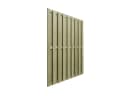 Woodtex Sichtschutzelement Kiefernholz Sichtschutzzaun 180x180 cm Grün Bild 1