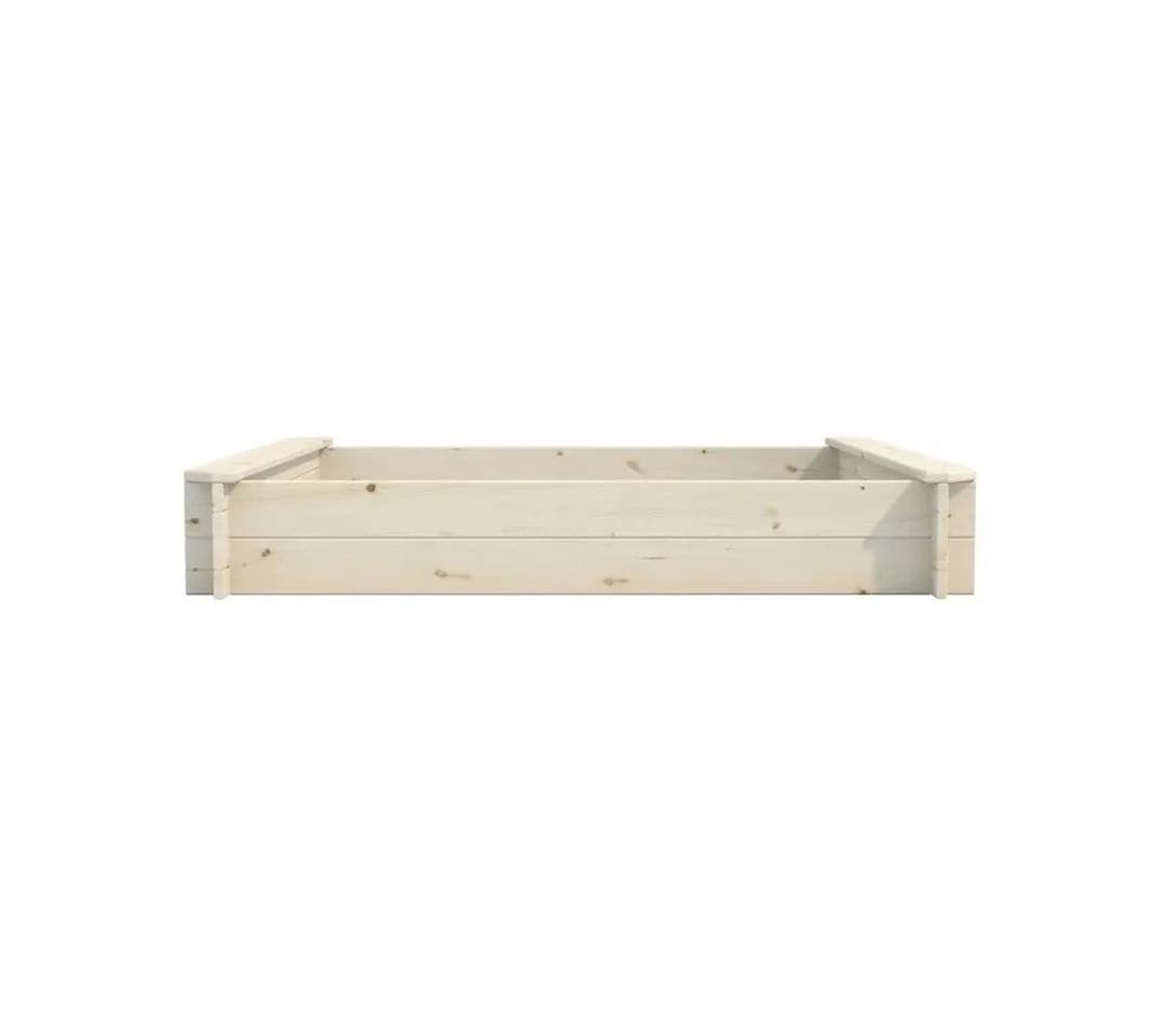 Mega-Holz Sandkasten Megalino M Naturbelassen Kiefernholz - Bild 3