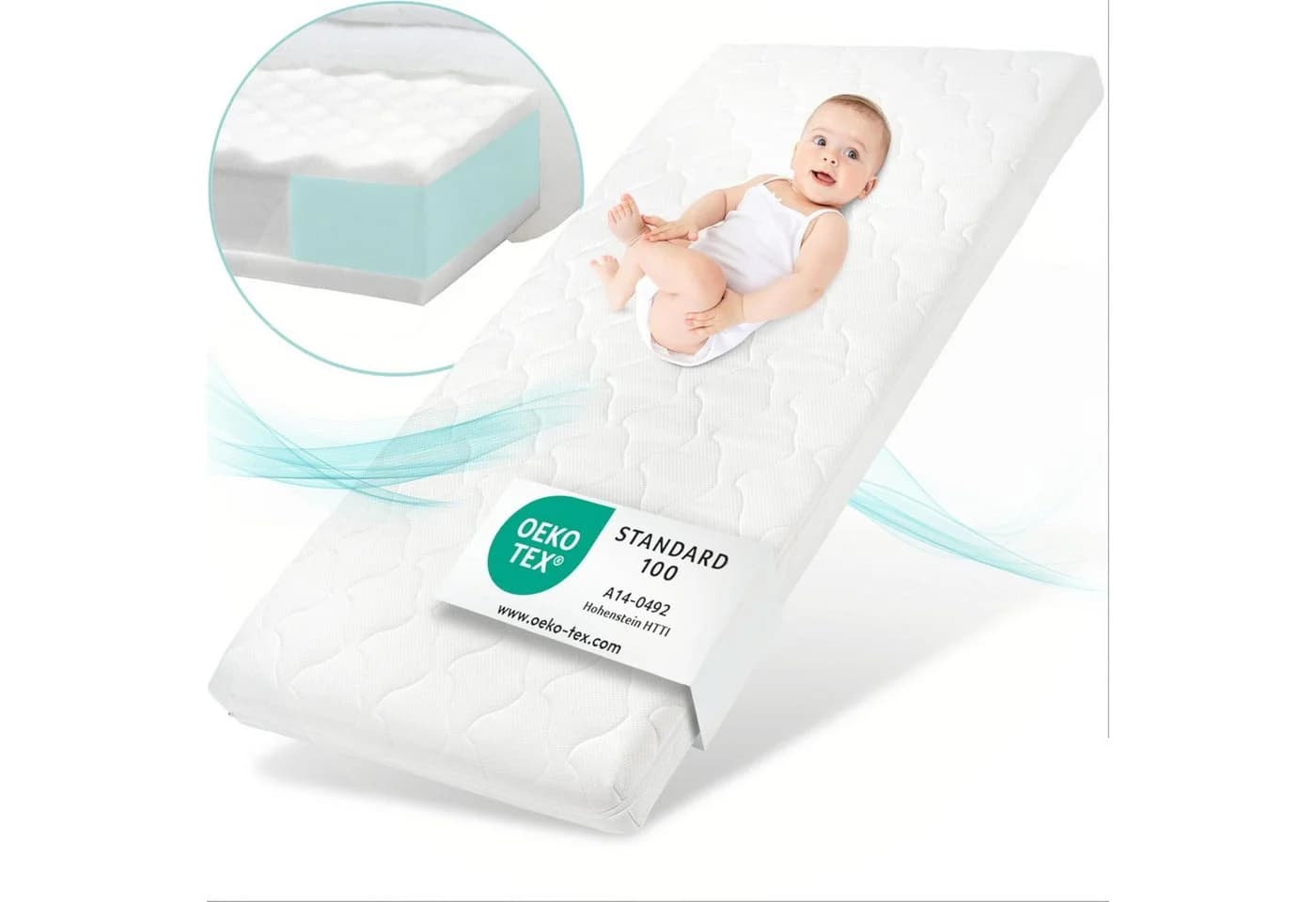 Sun Garden Komfortschaummatratze Babymatratze, Kindermatratze, Kaltschaum - Bild 2