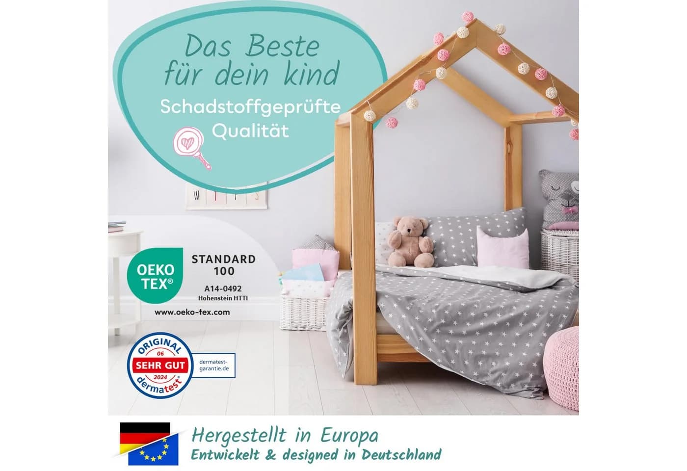 Sun Garden Komfortschaummatratze Kindermatratze mit waschbarem Bezug - Bild 4