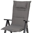 Sun Garden Hochlehnerauflage Toronto Taupe mit Halteband Bild 1