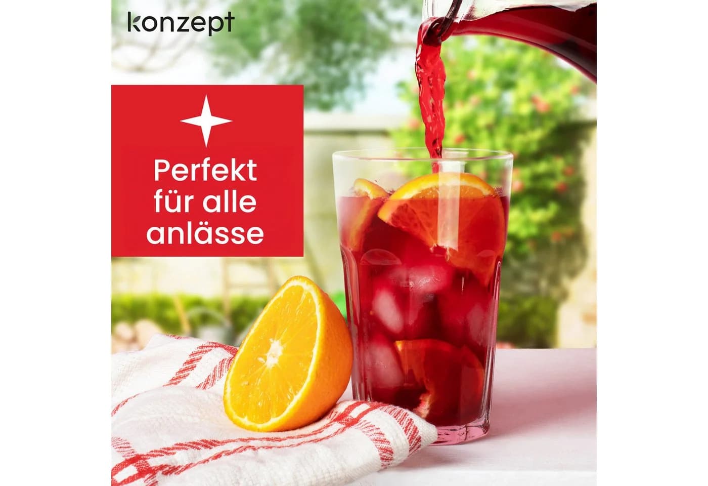 KONZEPT Gläser-Set 270ml Transparent 6-tlg. - Bild 5