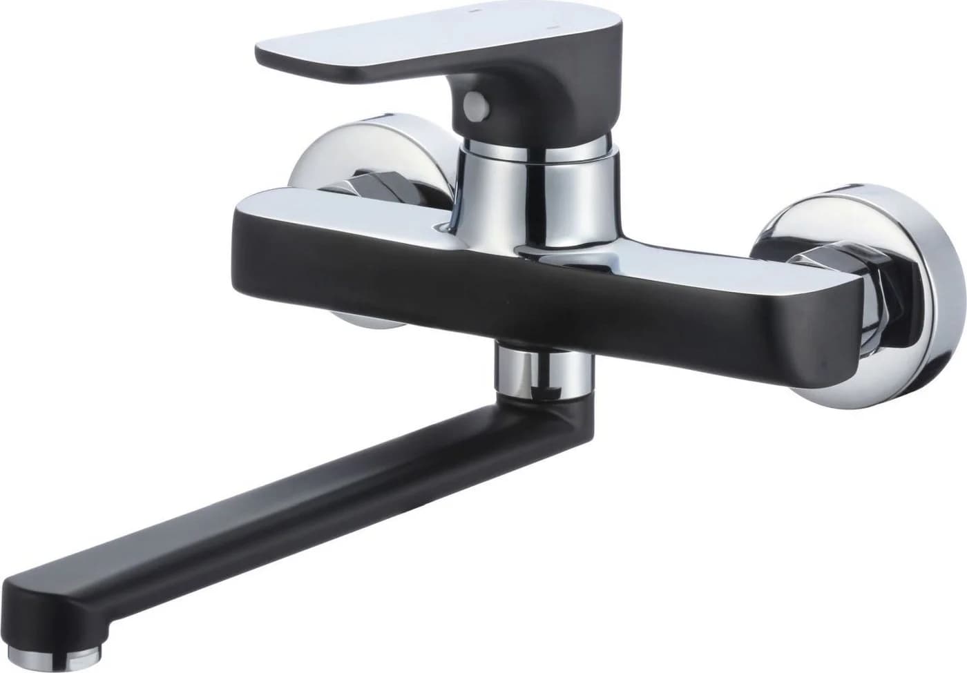 Hydroland Spültischarmatur SENJA Schwarz-Chrom - Bild 2
