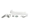 Hydroland Ausgussbecken Grau 55 cm Polypropylen mit Siphon Bild 3