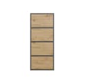 MAGOWA Kommode ALMA Modernes Design mit TIP-ON System Anthrazit Bild 1
