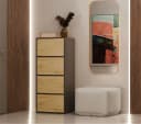 MAGOWA Kommode ALMA Modernes Design mit TIP-ON System Anthrazit Bild 5