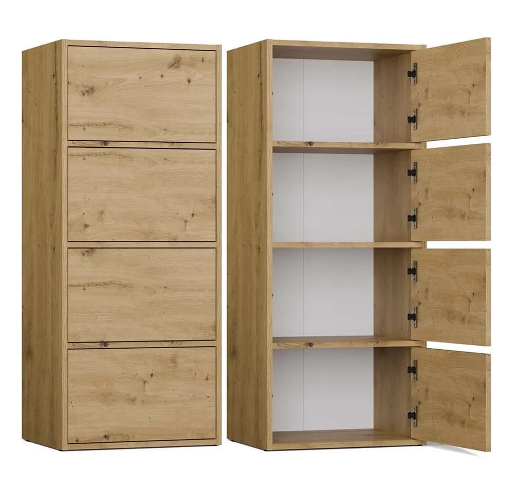 MAGOWA Kommode ALMA Beige Modernes Design mit TIP-ON System - Bild 2