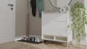 ibonto Kommode COLIN Weiß 80 cm mit 2 Türen 1 Schublade Skandi Design Bild 5
