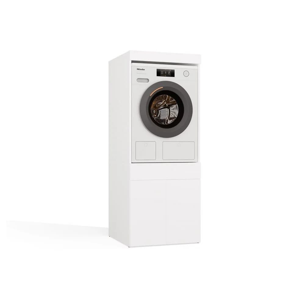 MAGOWA Waschmaschinenschrank Mattweiß - Bild 3