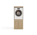 MAGOWA Waschmaschinenschrank POLA TWIN 1S Weiß Modern Bild 1