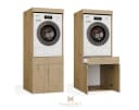 MAGOWA Waschmaschinenschrank POLA TWIN 1S Weiß Modern Bild 2