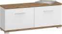 LIVING CHARM Sitzbank Weiß mit Stauraum und Sitzkissen Bild 3