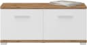 LIVING CHARM Sitzbank Weiß mit Stauraum und Sitzkissen Bild 4