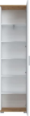 LIVING CHARM Garderobenschrank Hola Weiß mit Spiegel Bild 3