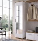 LIVING CHARM Garderobenschrank Hola Weiß mit Spiegel Bild 5