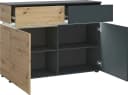Sideboard HOME AFFAIRE Luci Eichefarben Artisan Anthrazit Bild 3