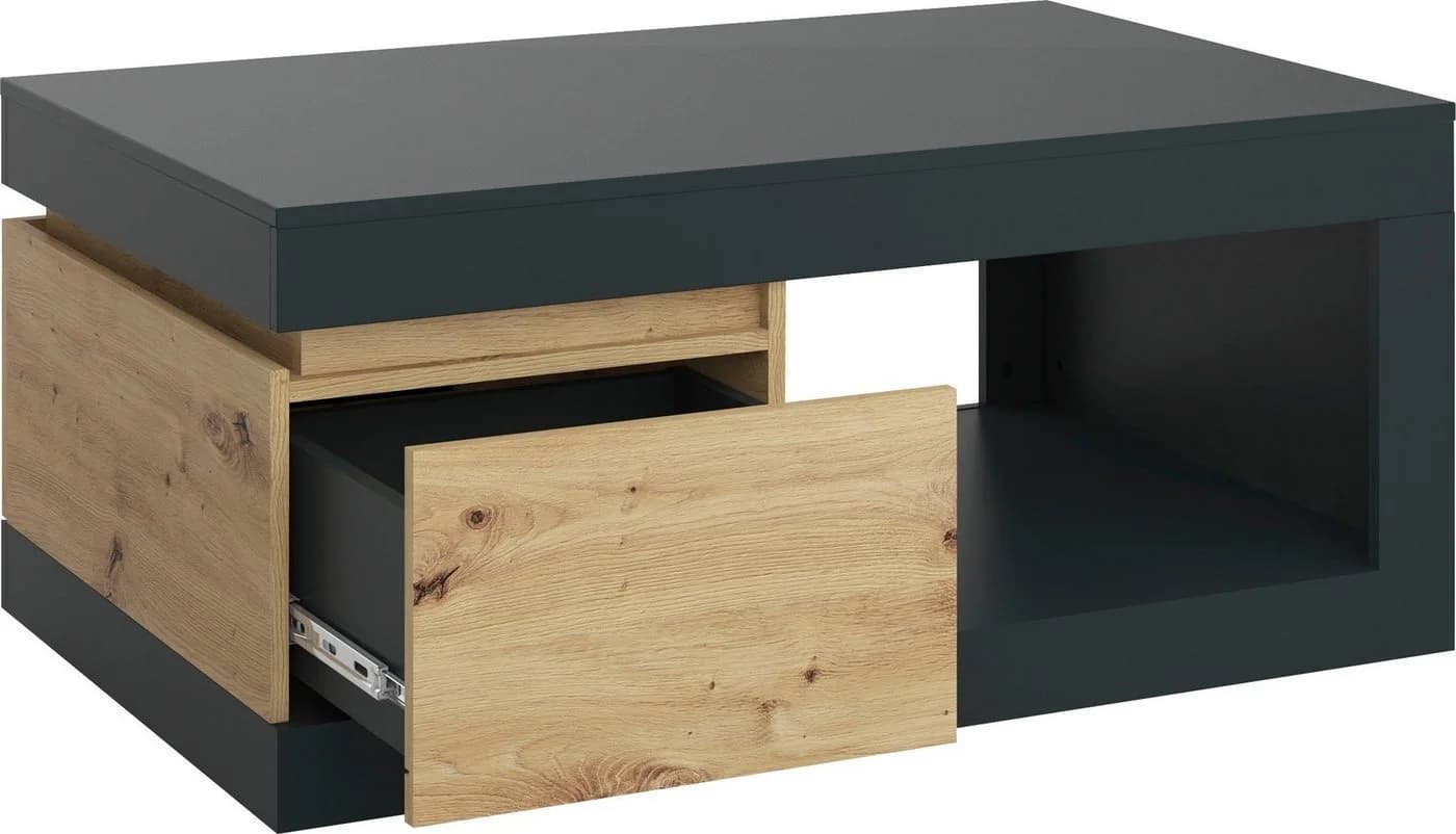 INOSIGN Couchtisch Luci 110 cm Kubisch Zweifarbig - Bild 3