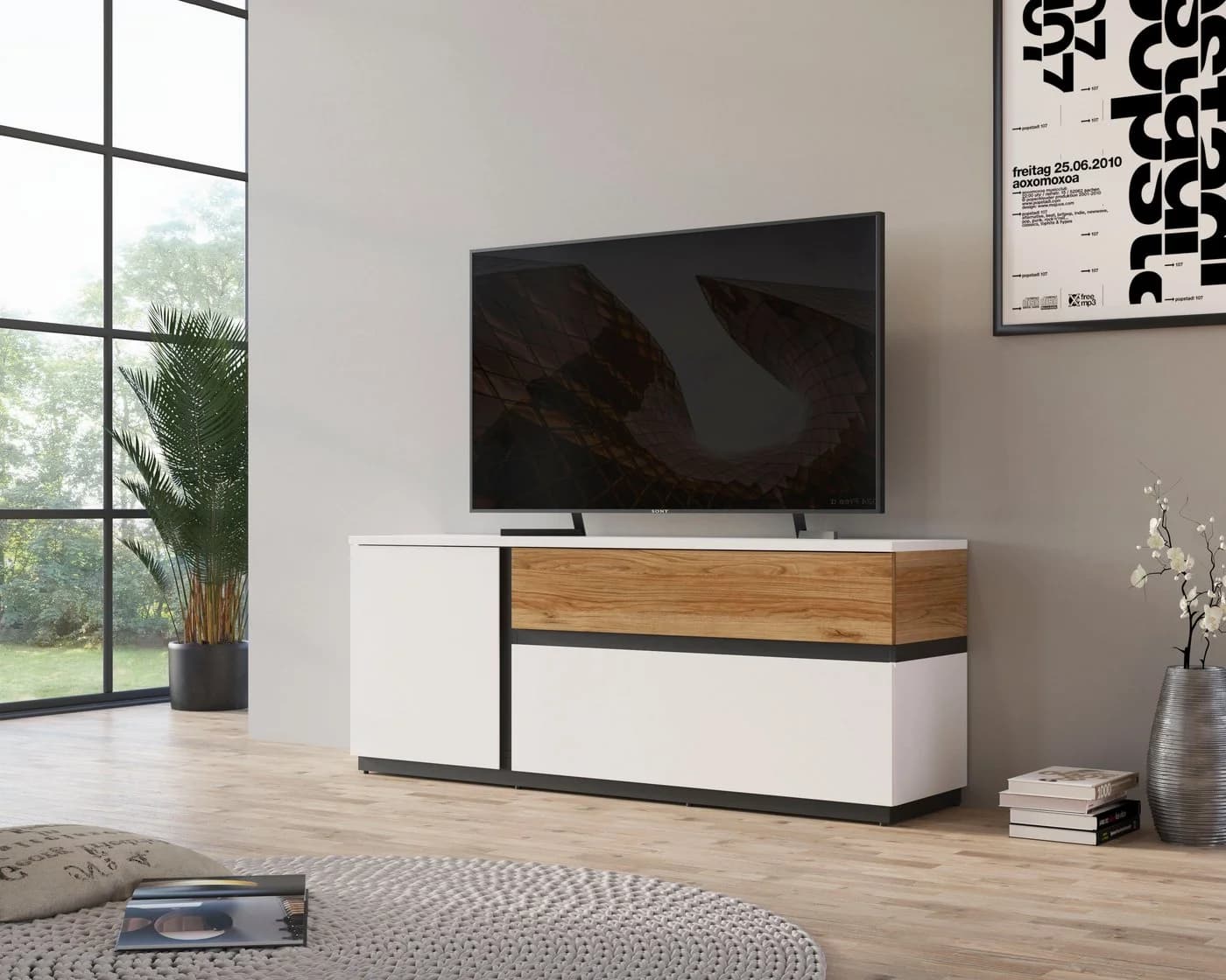 Lowboard HOME AFFAIRE 'Novena' - Sideboard Landhaus