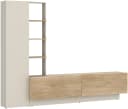 Wohnwand OTTO HOME Cashmir Cremona Eiche Grifflos Bild 1