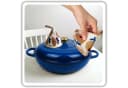 HAGE Schmortopf Gusseisen 30 cm 3 L Emailliert Bild 3