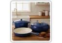 HAGE Schmortopf Gusseisen 30 cm 3 L Emailliert Bild 5