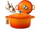 Torvon Bräter Gusseisen emailliert 22 cm Orange Bild 2