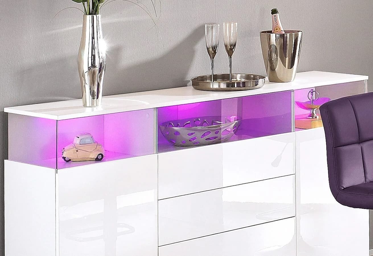 HOME AFFAIRE LED Unterbauleuchte Bunt RGB Fernbedienung - Bild 2
