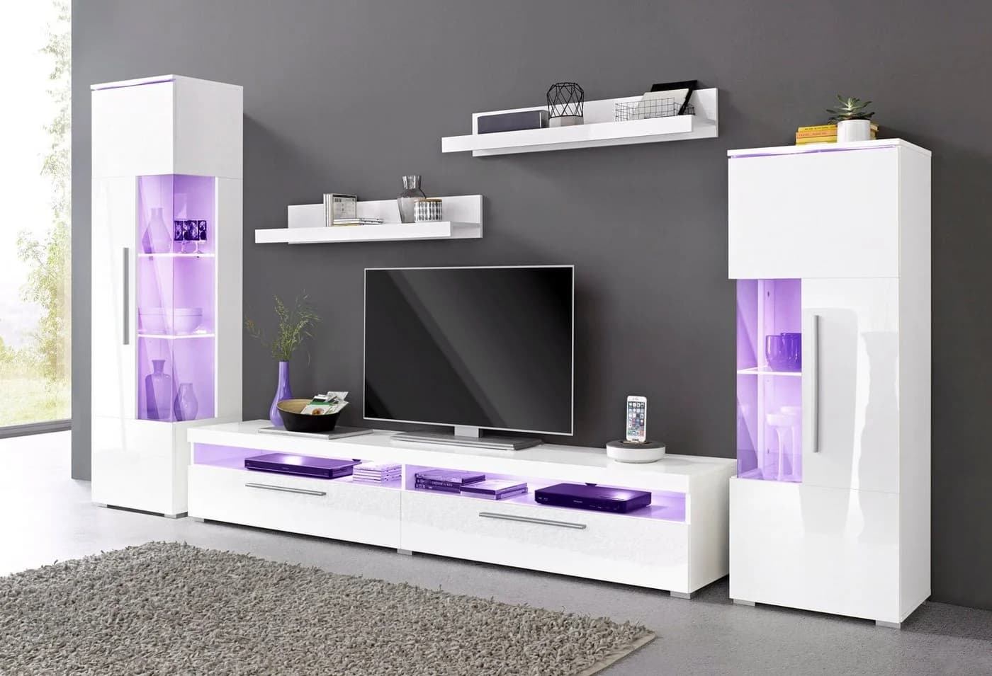 HOME AFFAIRE LED Unterbauleuchte Bunt RGB Fernbedienung - Bild 3