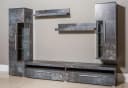 OTTO HOME Wohnwand India 5-tlg. Grau Modern Bild 4