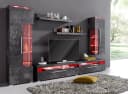 OTTO HOME Wohnwand India 5-tlg. Grau Modern Bild 5