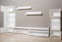 OTTO HOME Wohnwand India Weiß Hochglanz 290cm Set Bild 5