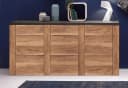 OTTO HOME Sideboard Larona Braun 2 Türen 3 Schubkästen Bild 3