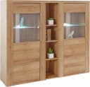 OTTO HOME Larona Highboard 2 Türen Eichefarben Riviera Modern Bild 2