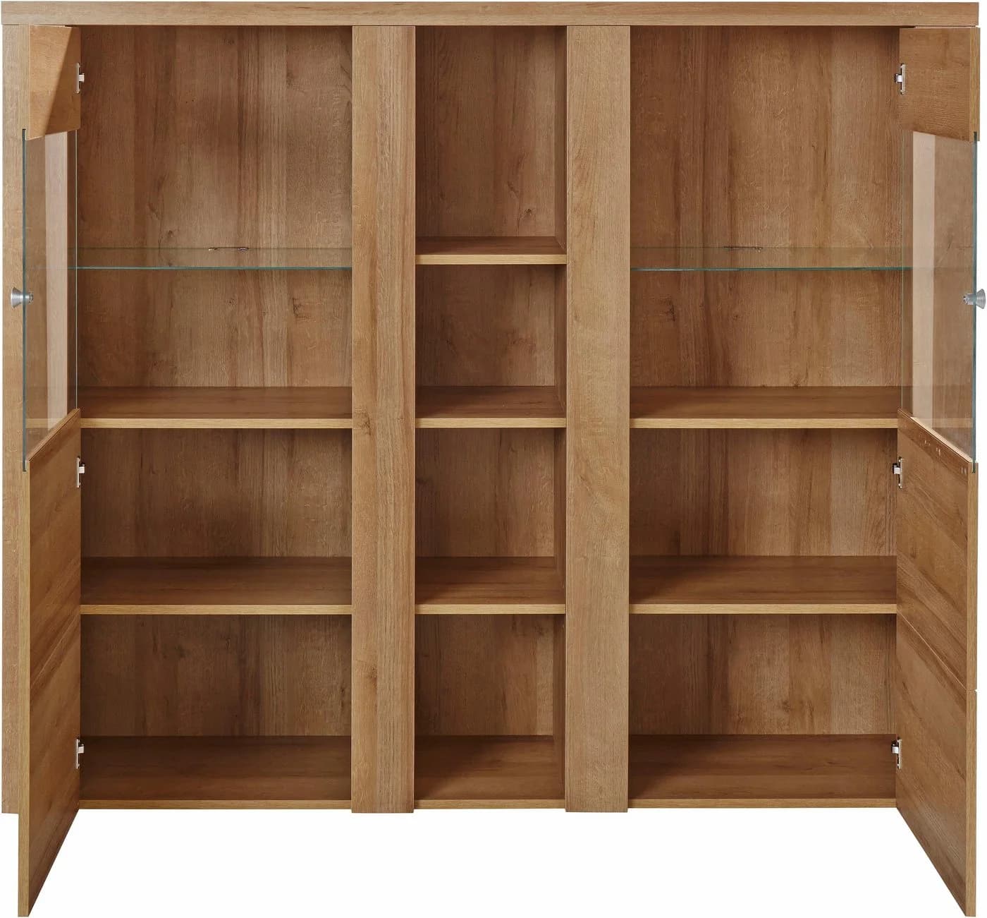 OTTO HOME Larona Highboard 2 Türen Eichefarben Riviera Modern - Bild 4