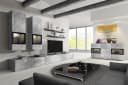 OTTO HOME Baros Wohnwand 6-tlg. Grau Beton-Optik Modern Bild 3