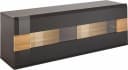 OTTO HOME Hängevitrine Toledo Anthrazit Glas MDF Bild 1