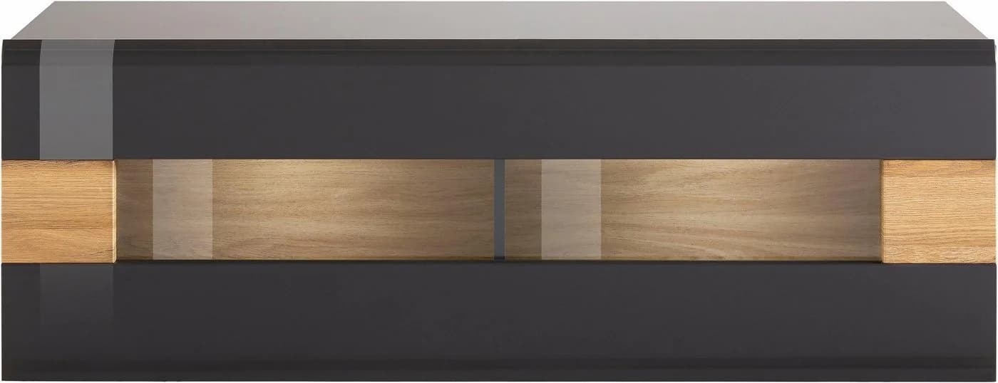 OTTO HOME Hängevitrine Toledo Anthrazit Glas MDF - Bild 5