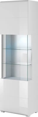 OTTO HOME Vitrine Toledo Weiß Hochglanz Glasvitrine Bild 1