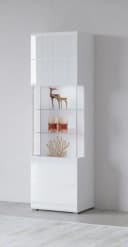 OTTO HOME Vitrine Toledo Weiß Hochglanz Glasvitrine Bild 2
