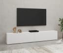 Home affaire Lowboard Ava Modern Weiß Grifflos TV-Board Bild 1