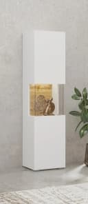 Home Affaire Vitrine Ava Weiß Modern Grifflos Bild 5