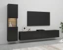HOME AFFAIRE Wohnwand Ava Set Vitrine Lowboard Modern Bild 2