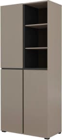 OTTO HOME Schuhschrank Cross 3-türig Grifflos Modern Braun Bild 1