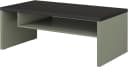 OTTO HOME Couchtisch Cross Schwarz Salbei Modern Bild 1