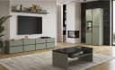 OTTO HOME Couchtisch Cross Schwarz Salbei Modern Bild 5