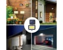 Forever Light Solar LED Wandleuchte SUNARI FLS-06 mit PIR Sensor Schwarz Bild 3