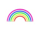 Forever Light LED Dekolicht Neon Leuchte Regenbogen 5 Farben Dimmbar USB Bild 2