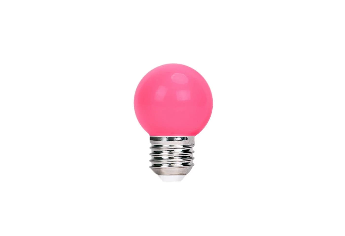Forever Light LED-Leuchtmittel G45 E27 Rosa 5er-Set